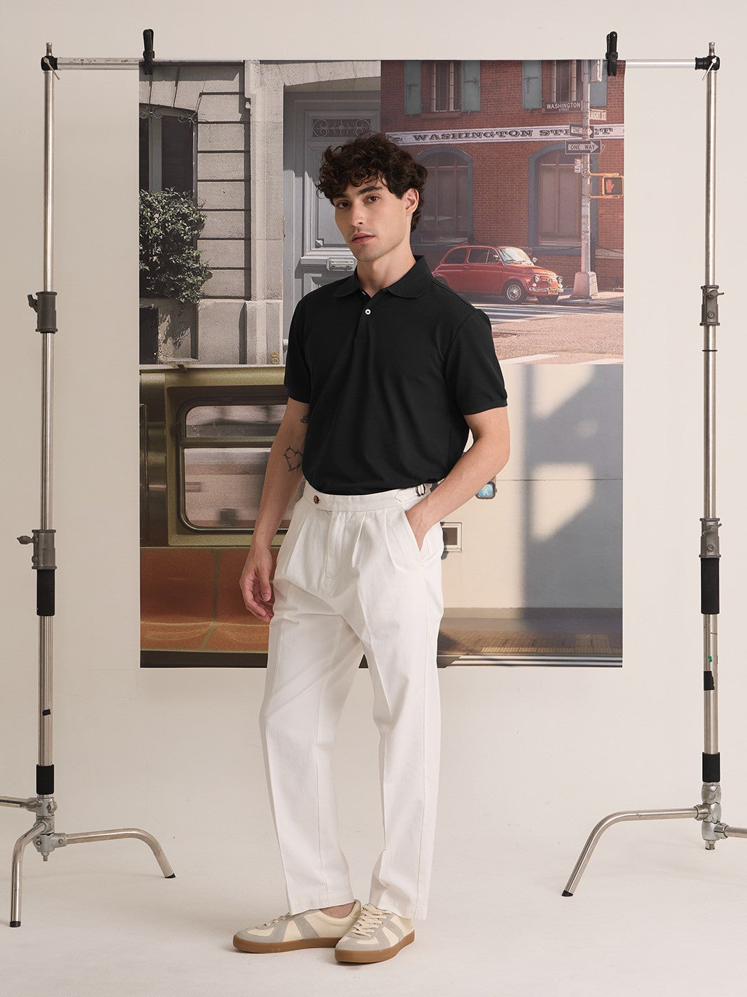 BASIC POLO - BLACK