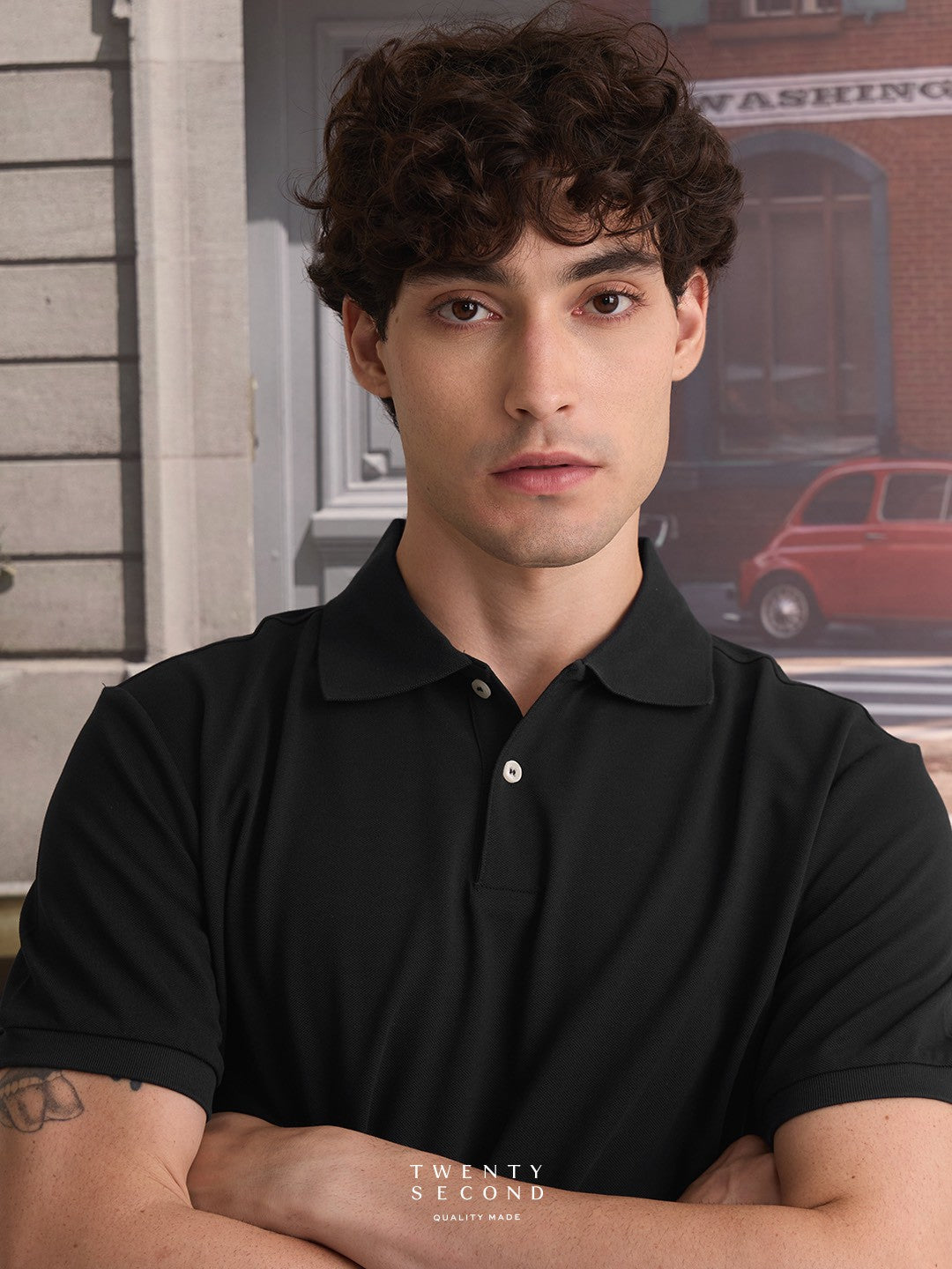 BASIC POLO - BLACK