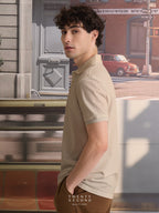 BASIC POLO - BEIGE