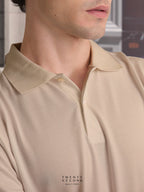 BASIC POLO - BEIGE