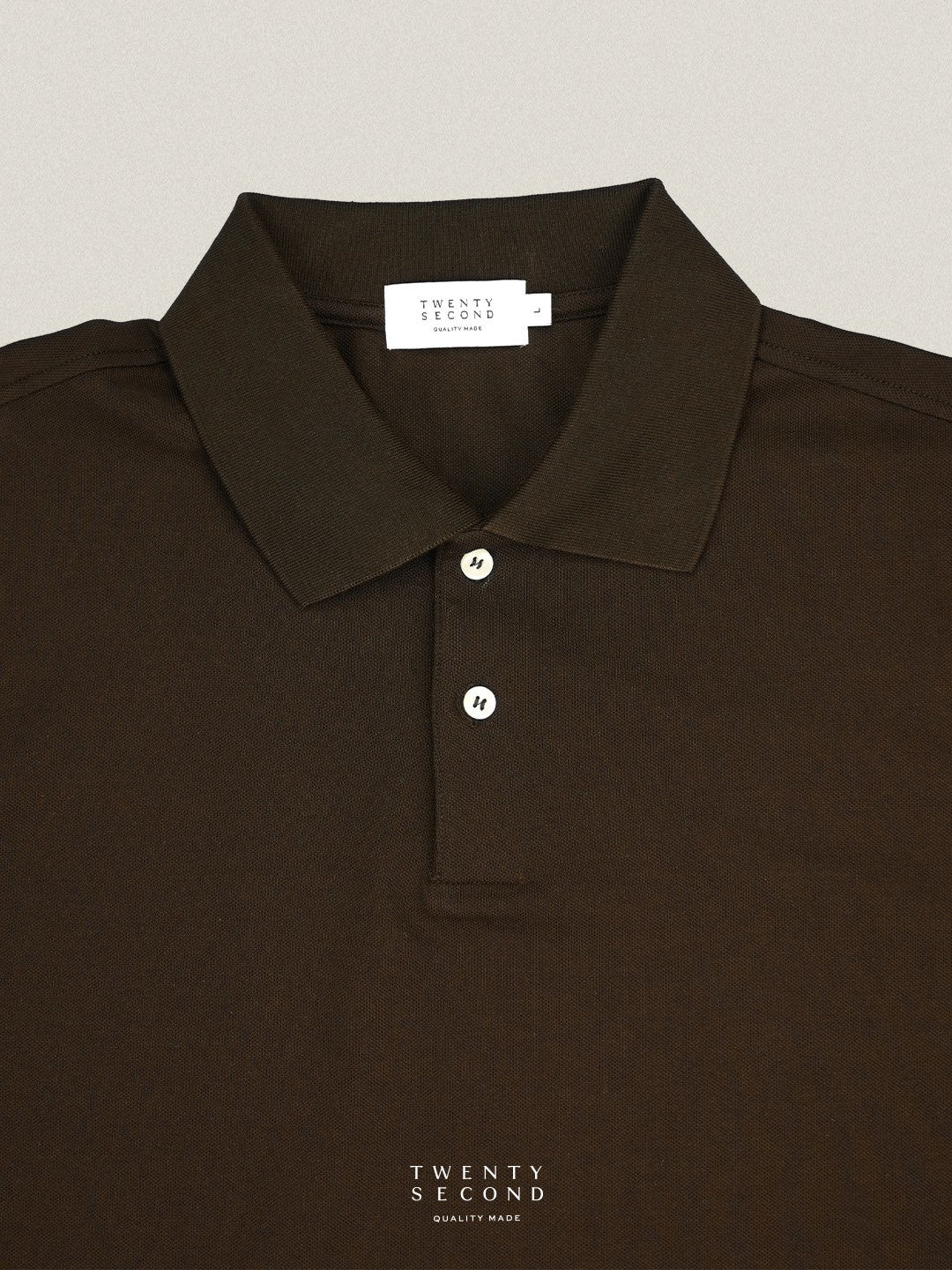 BASIC POLO - BROWN
