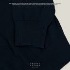 HAYDEN LONG SLEEVES KNIT POLO - DARK BLUE