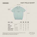 NICO KNIT POLO - GREY