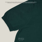 NICO KNIT POLO - DARK GREEN
