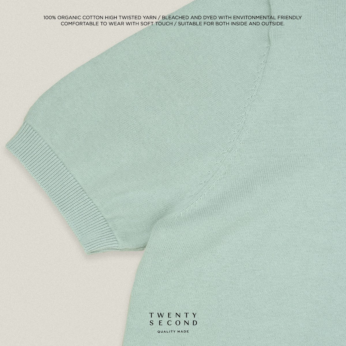 NICO KNIT POLO - GREEN