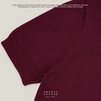 NICO KNIT POLO - MAROON