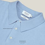 NICO KNIT POLO - BLUE