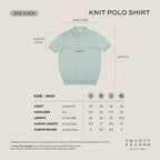 NICO KNIT POLO - DARK GREEN