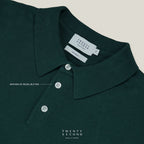 NICO KNIT POLO - DARK GREEN