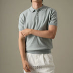 NICO KNIT POLO - GREEN