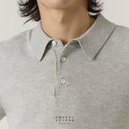 NICO KNIT POLO - LIGHT GREY