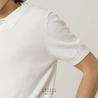 NICO KNIT POLO - WHITE