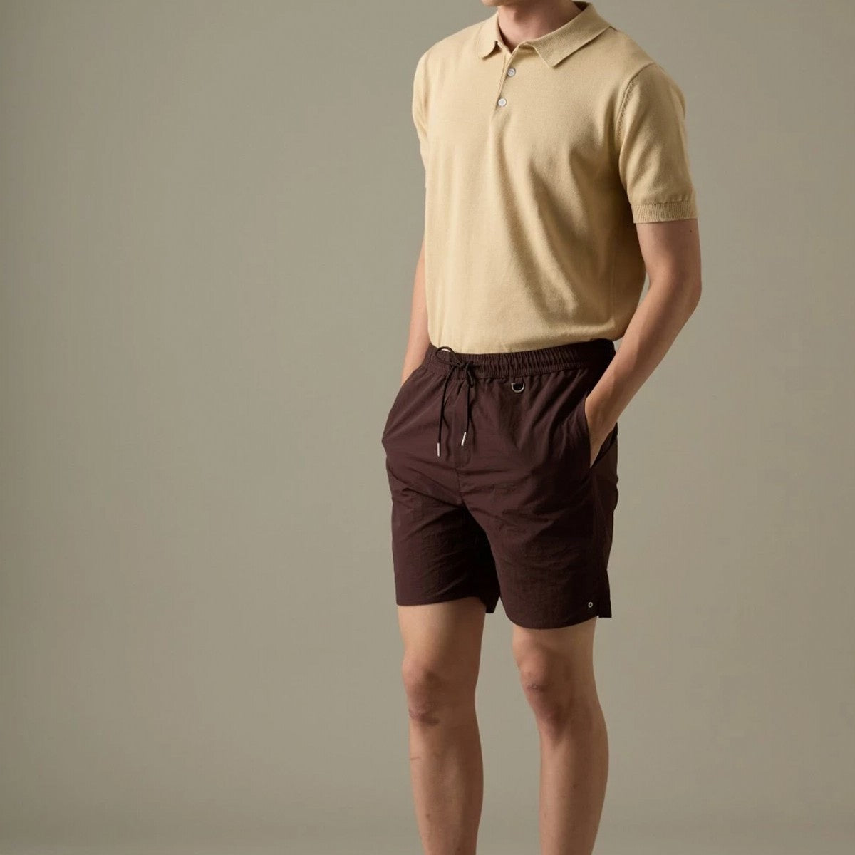 NICO KNIT POLO - YELLOW