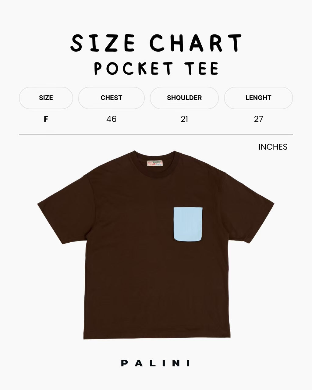 PALINI - OUT OF TOWN POCKET TEE