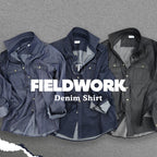 FIELDWORK DENIM SHIRT - STRIPE
