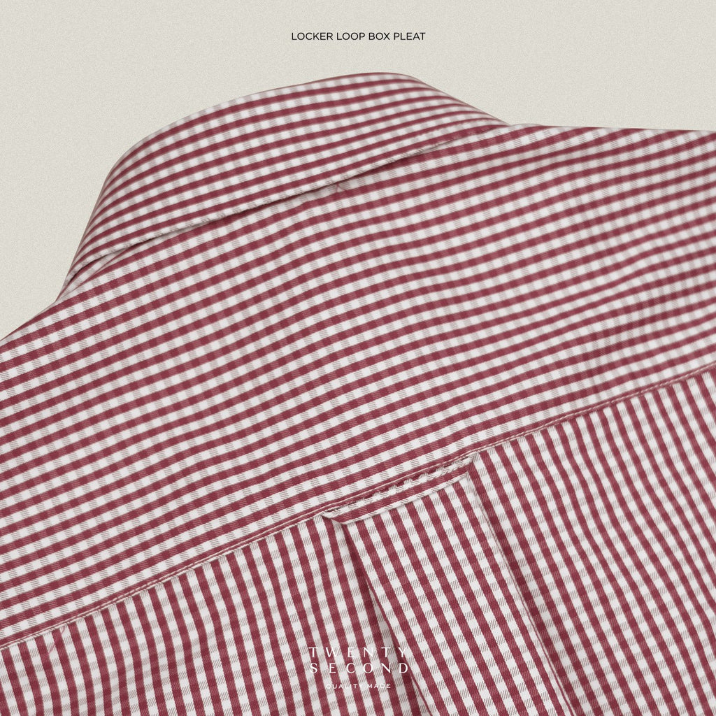 OLD TOWN GINGHAM SHIRTS - RED