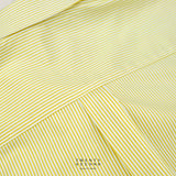 WRINKLE FREE “OFF DUTY” SHIRT - STRIPE YELLOW (Regular Fit)