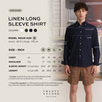 LINEN LONG SLEEVES SHIRTS - WHITE
