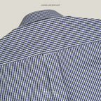 OLD TOWN GINGHAM SHIRTS - NAVY