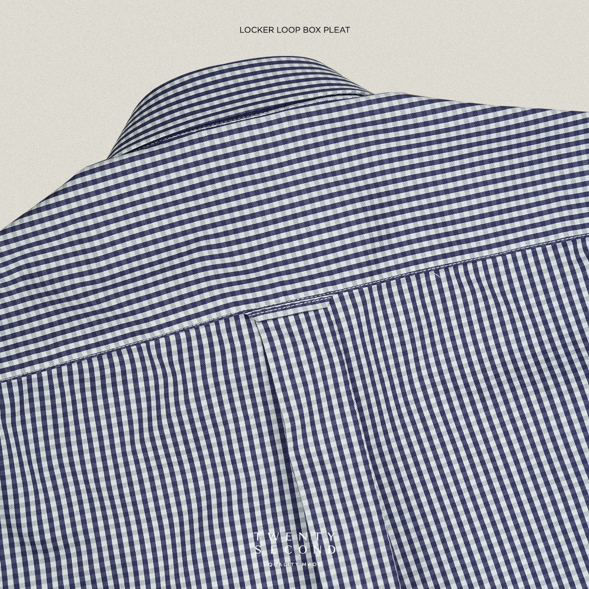 OLD TOWN GINGHAM SHIRTS - NAVY