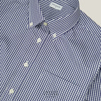 OLD TOWN GINGHAM SHIRTS - NAVY