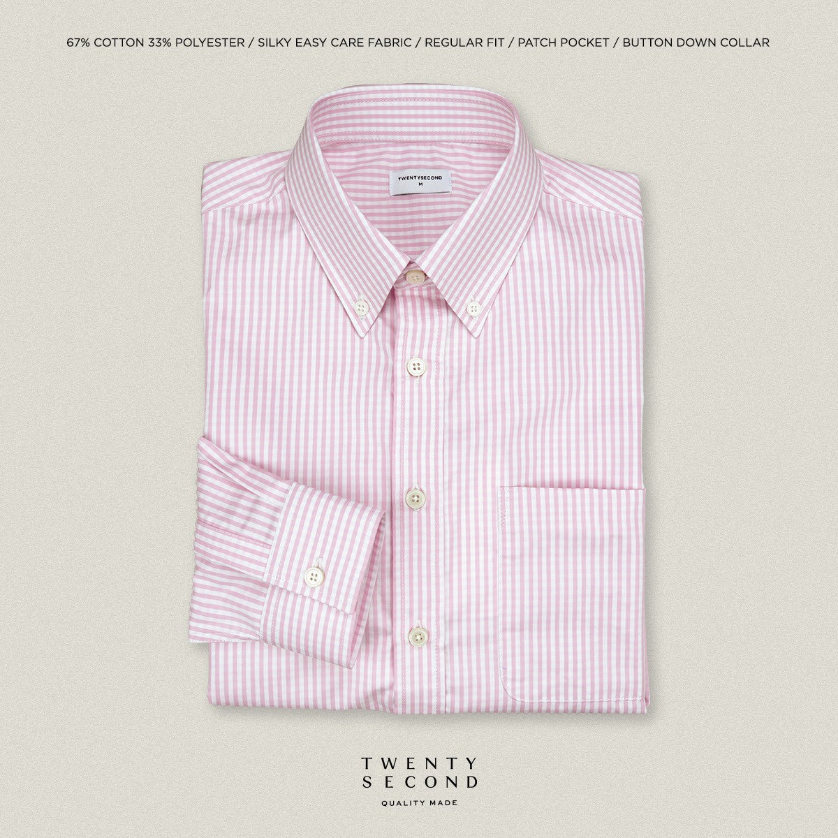 OLD TOWN GINGHAM SHIRTS - PINK