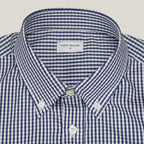 OLD TOWN GINGHAM SHIRTS - NAVY