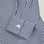 OLD TOWN GINGHAM SHIRTS - NAVY