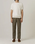 SHELBY KNIT TEE - WHITE