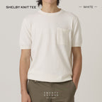 SHELBY KNIT TEE - WHITE