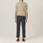 SHELBY KNIT TEE - KHAKI