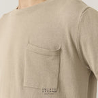 SHELBY KNIT TEE - KHAKI