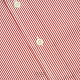 WRINKLE FREE “OFF DUTY” SHIRT - STRIPE RED (Regular Fit)
