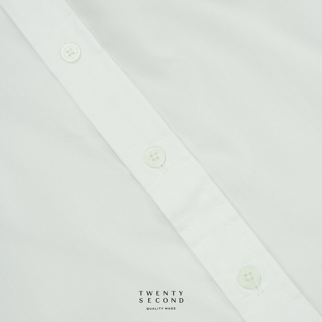 WRINKLE FREE SHIRT - WHITE (Slim Fit)