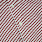 WRINKLE FREE SHIRT - STRIPE RED (Slim Fit)