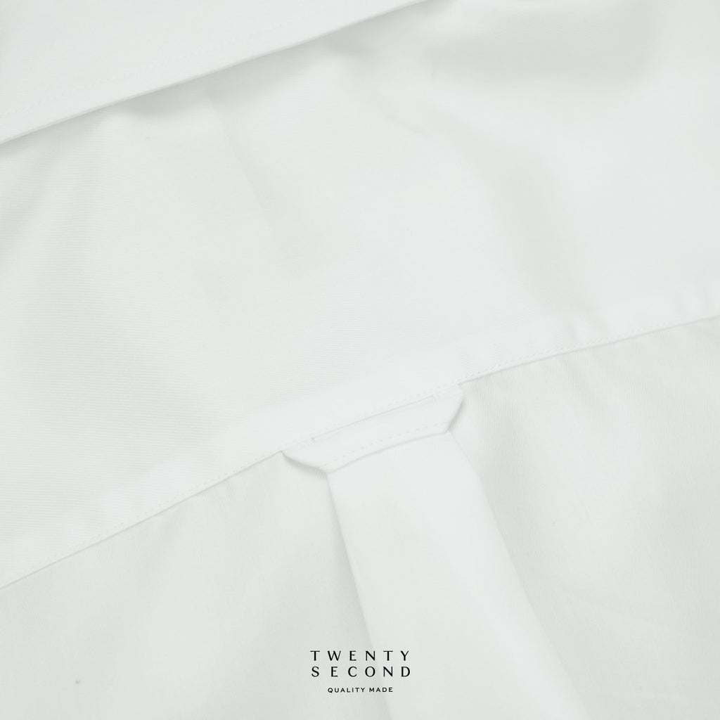 WRINKLE FREE SHIRT - WHITE (Slim Fit)