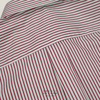 WRINKLE FREE SHIRT - STRIPE RED (Slim Fit)