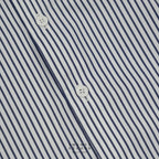 WRINKLE FREE SHIRT - STRIPE DARK BLUE (Slim Fit)