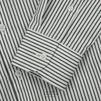 WRINKLE FREE SHIRT - STRIPE BLACK (Slim Fit)