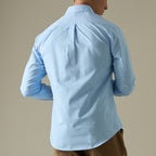 WRINKLE FREE SHIRT - BLUE (Slim Fit)