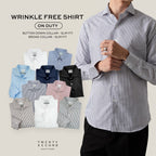 WRINKLE FREE SHIRT - DARK BLUE (Slim Fit)