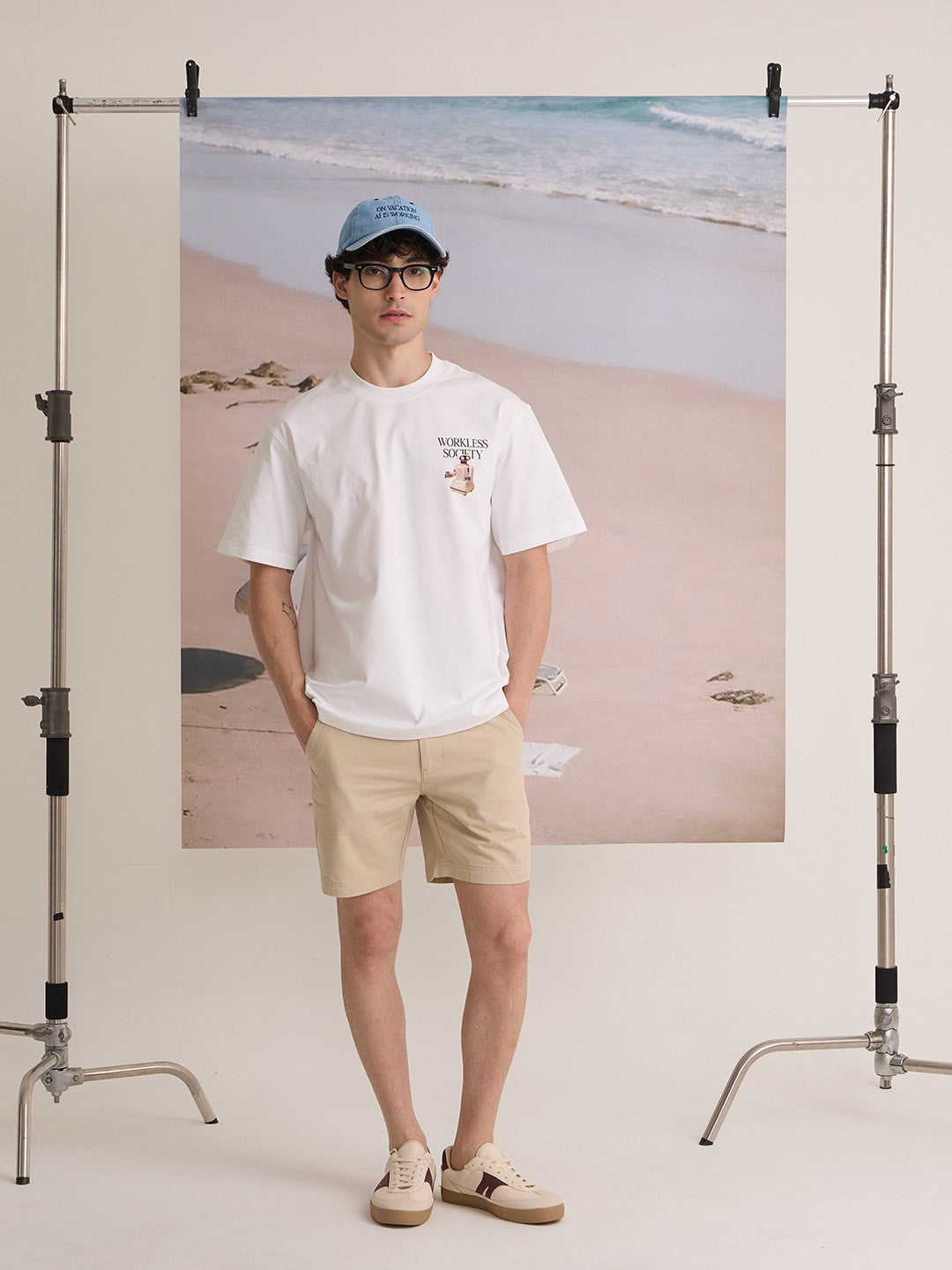CITY CHINO SHORTS - KHAKI
