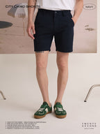 CITY CHINO SHORTS - NAVY