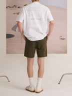 CITY CHINO SHORTS - OLIVE