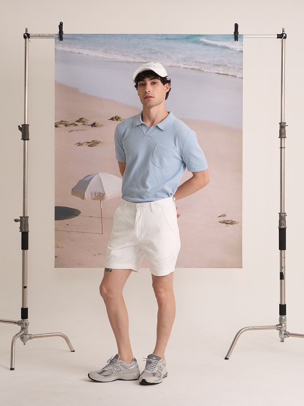 CITY CHINO SHORTS - WHITE