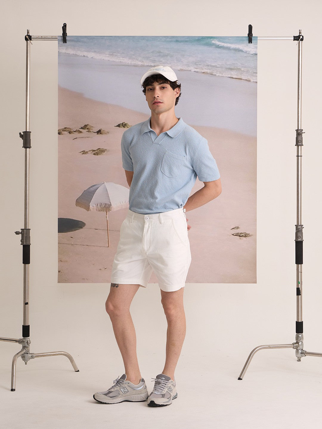 CITY CHINO SHORTS - WHITE