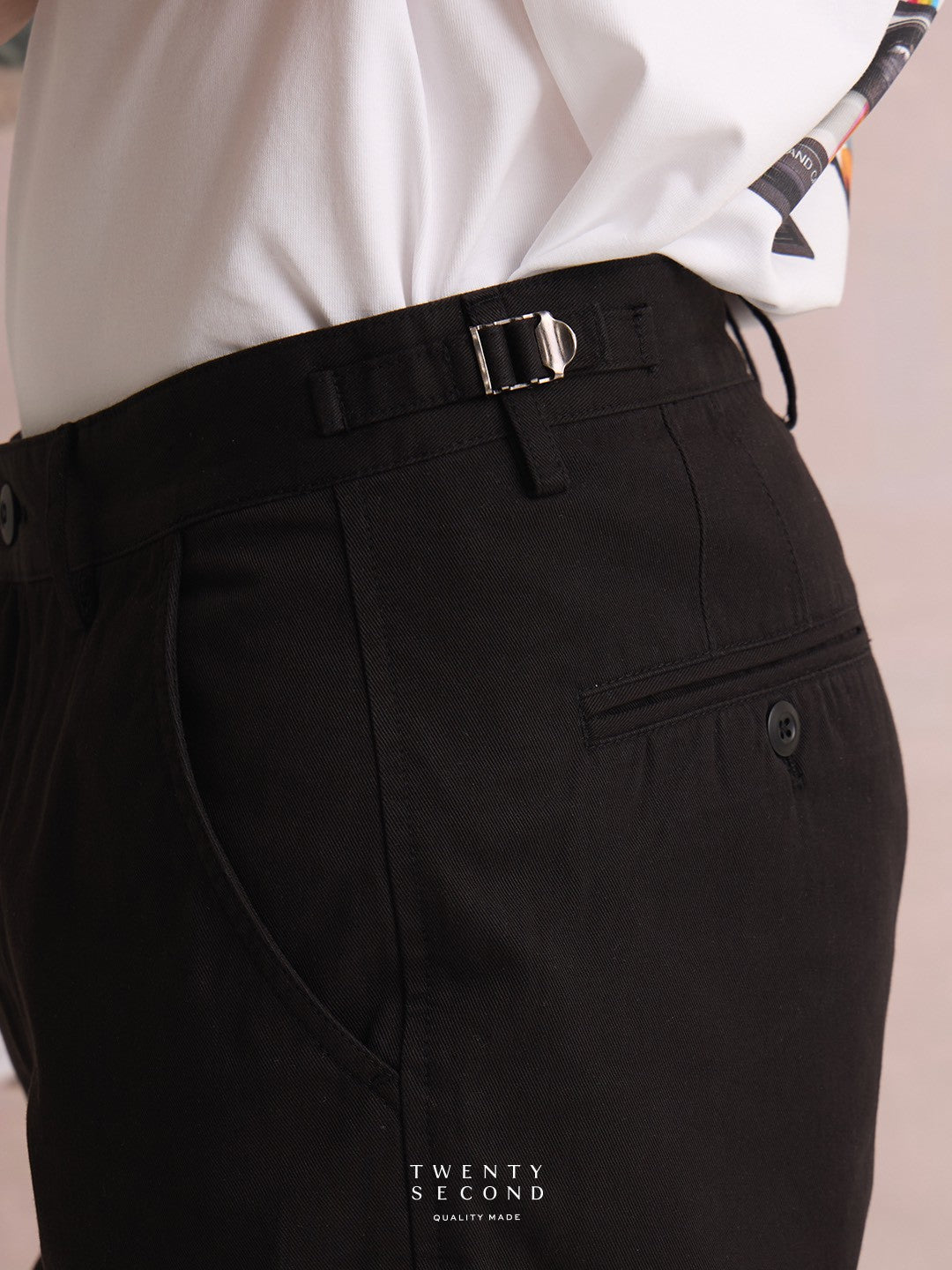 CITY CHINO SHORTS - BLACK