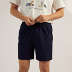 HARPER CASUAL SHORTS - NAVY