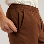 HARPER CASUAL SHORTS - BRICK