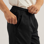 HARPER CASUAL SHORTS - BLACK